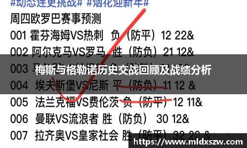 梅斯与格勒诺历史交战回顾及战绩分析